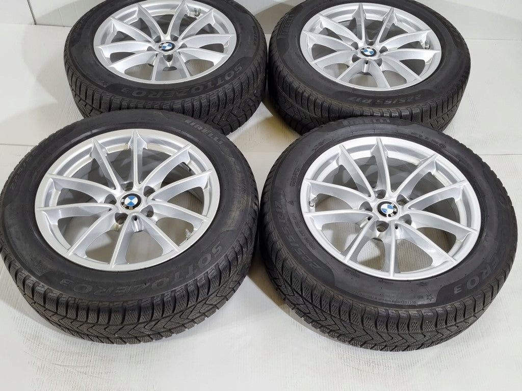 4x Alufelge 17 Zoll 7.5" 5x112 27ET Glanz Silber 6868217 BMW 5 G30 6 G32 7 G11 FEL9875102469ub
