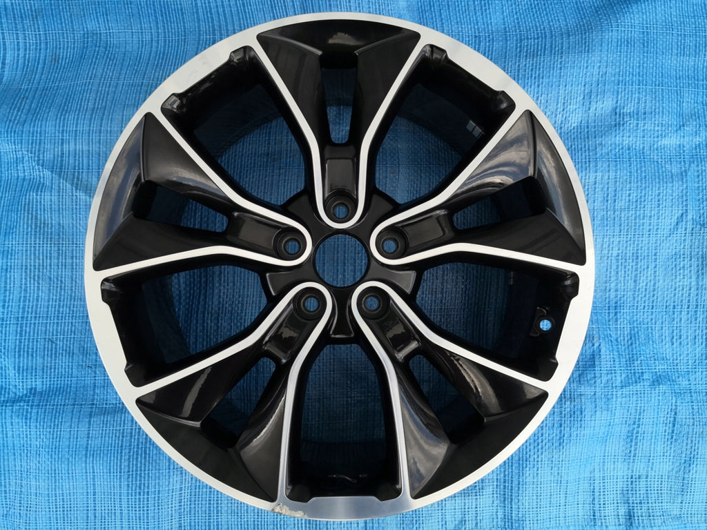 1x Alufelge 19 Zoll 8.0" 5x114.3 55ET Schwarz 52910-S0100 Hyundai Tucson FEL8970100939gb