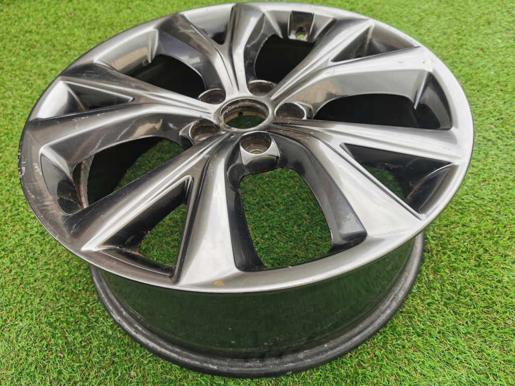 1x Alufelge 19 Zoll 7.5" 5x114.3 49 5ET 52910-2W510 Hyundai Santa I Rim Wheel FEL3344078028ij