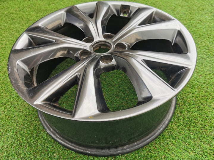 1x Alufelge 19 Zoll 7.5" 5x114.3 49 5ET 52910-2W510 Hyundai Santa I Rim Wheel FEL3344078028ij