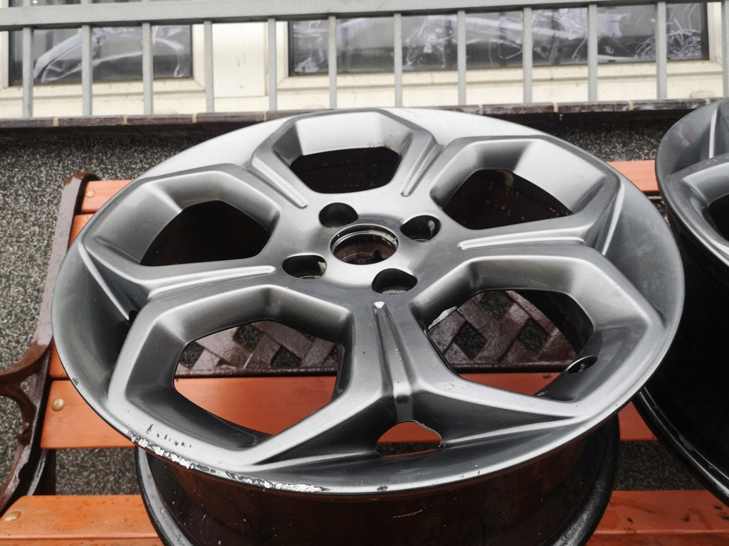1x Alufelge 17 Zoll 7.0" 4x108 37,5ET Glanz Graphit Ford Fiesta Ecosport