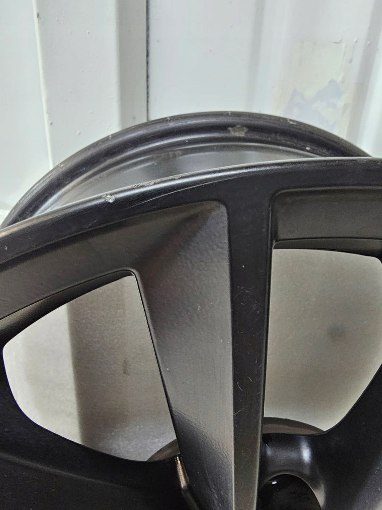 1x Alufelge 16 Zoll 6.5" 5x114.3 41ET Matt Schwarz 403001175R Renault Megane Iv