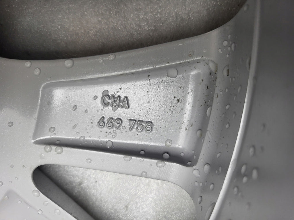 1x Alufelge 18 Zoll 7.5" 5x114.3 51ET Glanz Silber AL400ADE08 Hyundai Ioniq FEL1550704397wg