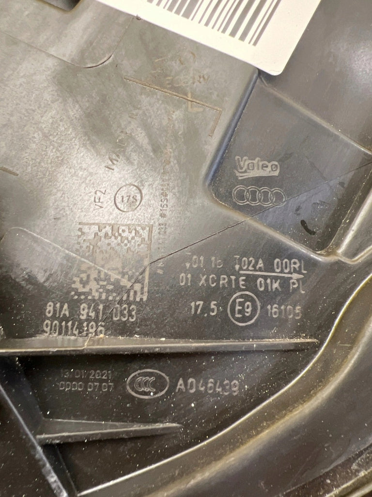 Frontscheinwerfer Audi Q2 81A941033 LED Ein Stück (Rechts oder Links) Headlight