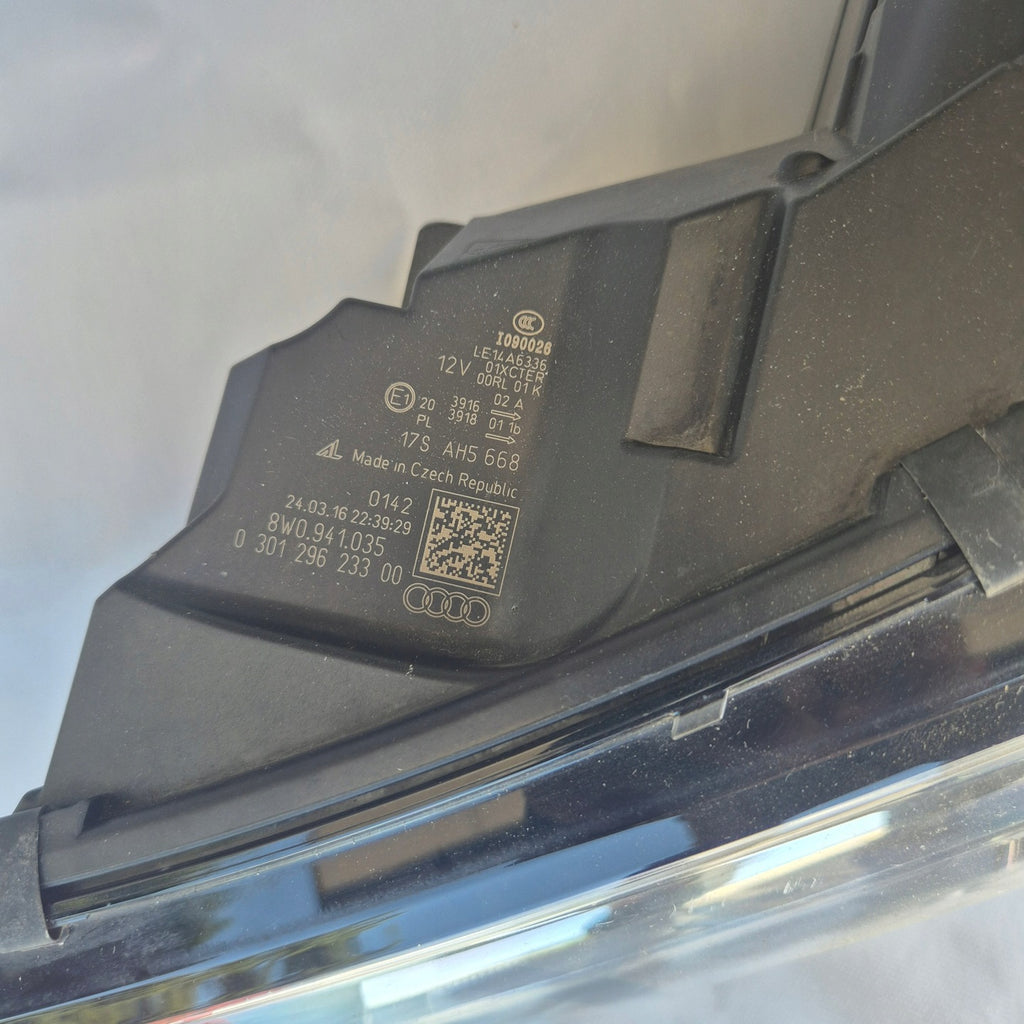 Frontscheinwerfer Audi A4 B9 8W0941035 LED Links Scheinwerfer Headlight SCH6418605281uc