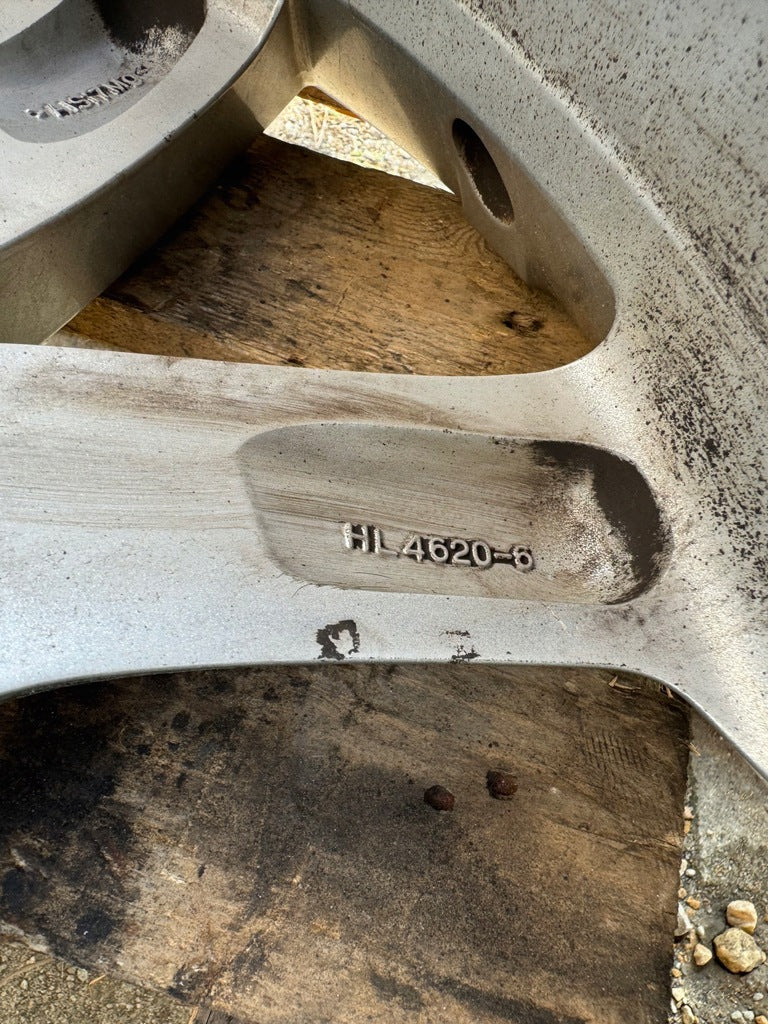 1x Alufelge 22 Zoll 9.5" 5x120 Glanz Silber CK52-1007-HA Land Rover Evoque FEL7203813632so