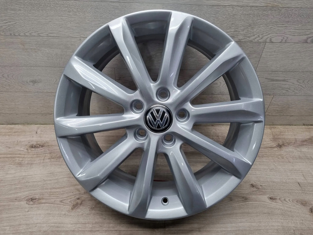 4x Alufelge 17 Zoll 6.5" 5x112 41ET Glanz Silber 3G0601025C VW Passat B8 FEL7853737097yh