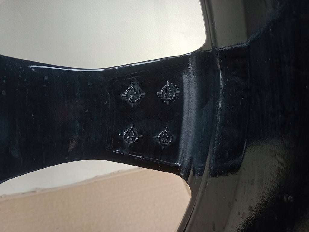 1x Alufelge 19 Zoll 7.5" 5x114.3 40ET Glanz Graphit KB409-5M400 Mg Rim Wheel