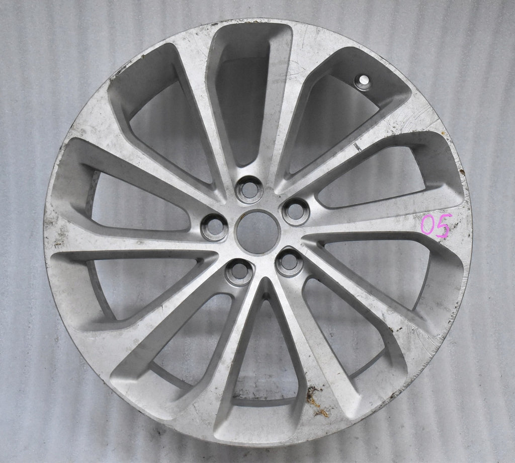 1x Alufelge 19 Zoll 7.5" 5x108 44 5ET Matt Silber LX7M-1007-CA Jaguar Xe Xf