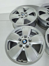 Laden Sie das Bild in den Galerie-Viewer, 4x Alufelge 15 Zoll 5.5" 5x112 46ET Glanz Silber 6855101 Mini Rim Wheel FEL1880901952yc