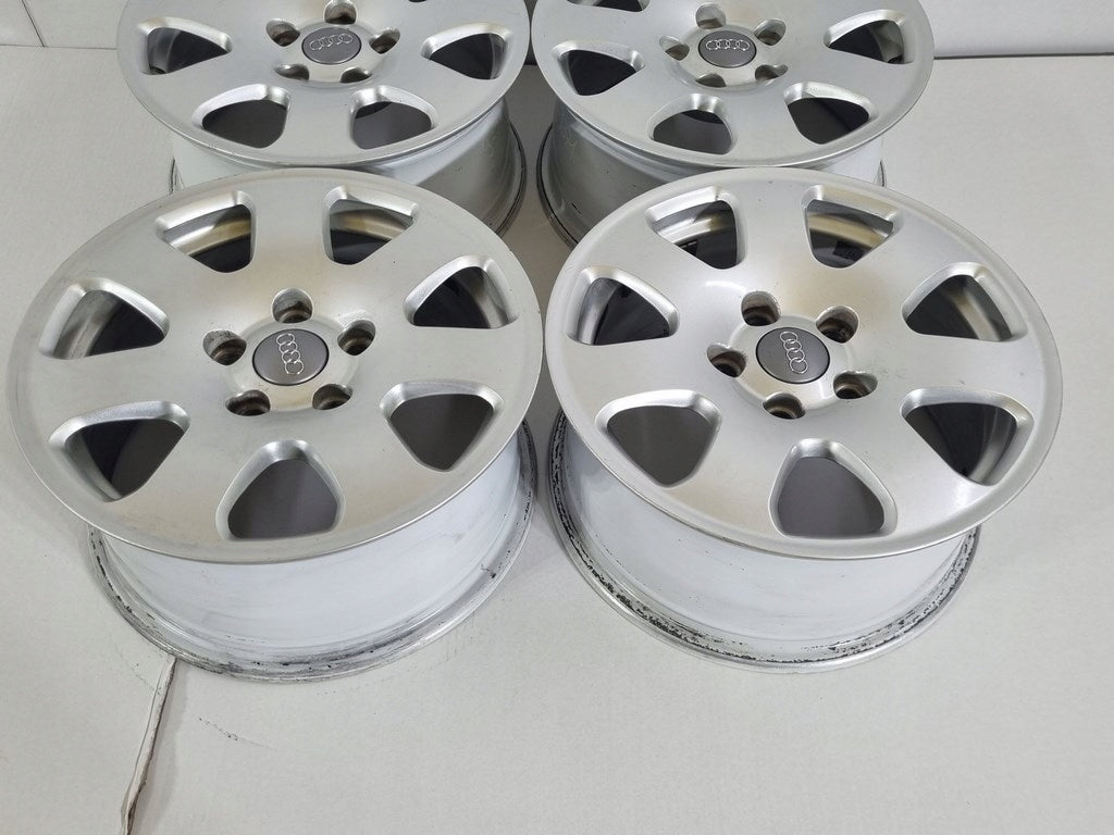 4x Alufelge 15 Zoll 7.0" 5x112 39ET Glanz Silber 8E0601025 Audi Rim Wheel FEL4700186614po