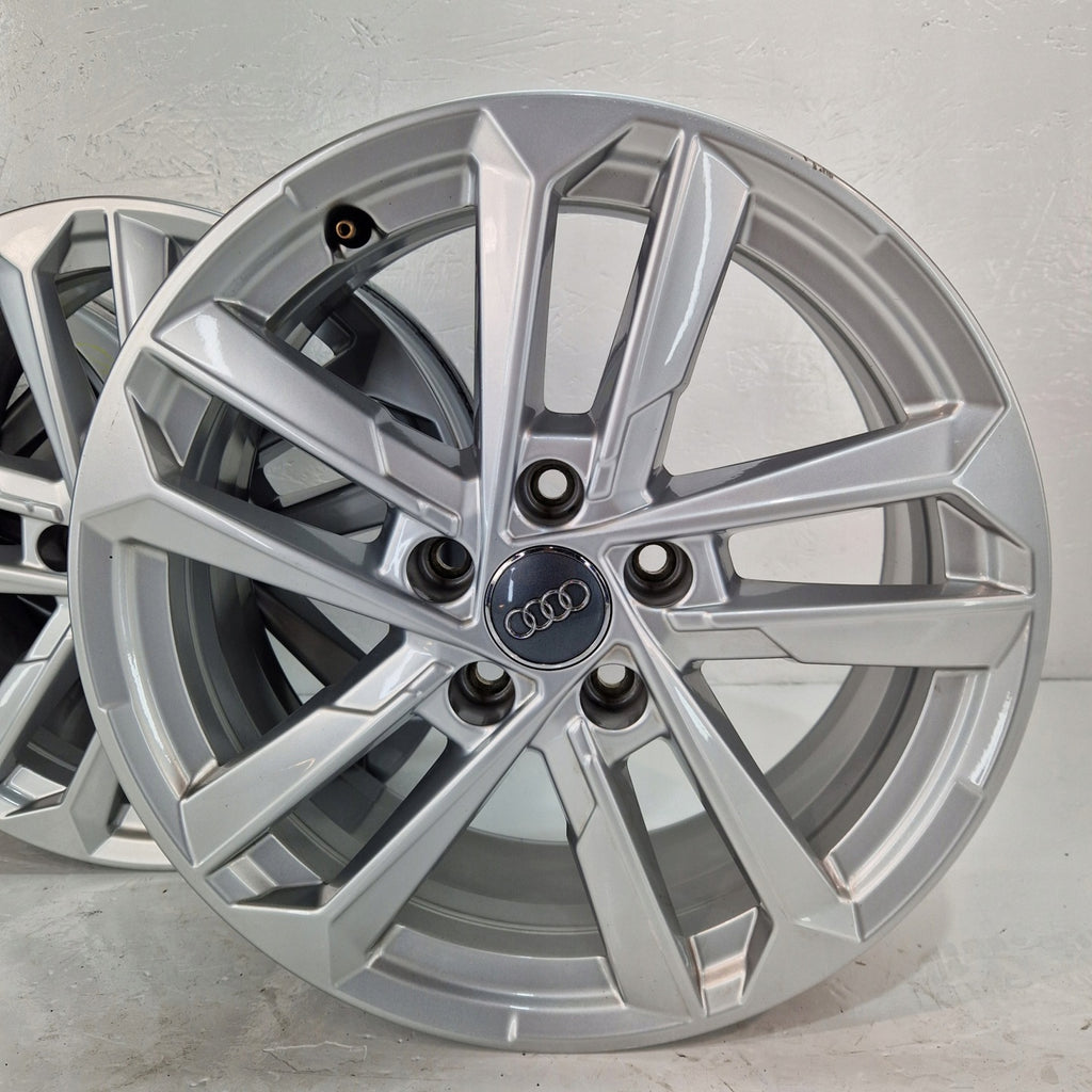 4x Alufelge 17 Zoll 6.5" 5x112 43ET Glanz Silber 8Y0601025L Audi Rim Wheel FEL8848203056br