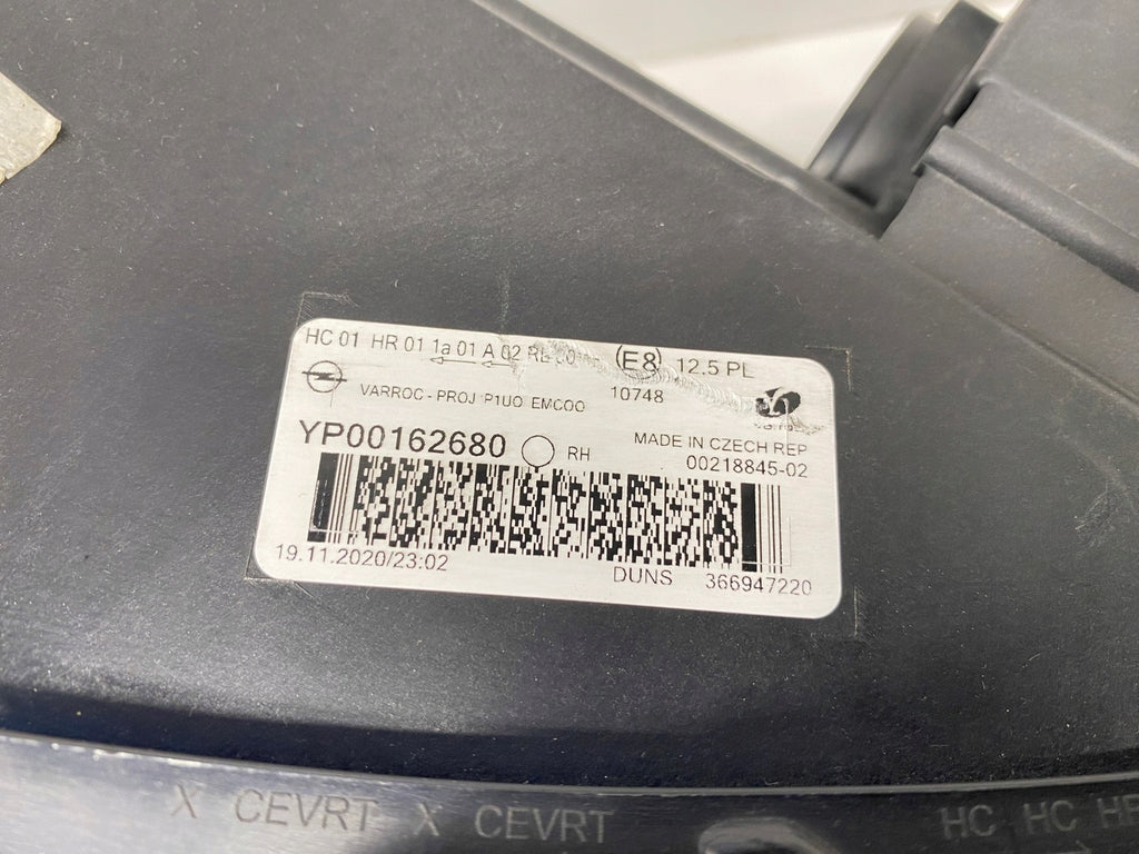 Frontscheinwerfer Opel Grandland X YP00162680 LED Rechts Scheinwerfer Headlight SCH6252456441xk
