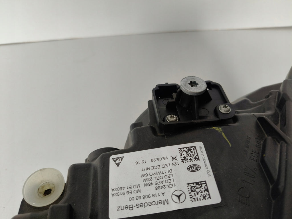 Frontscheinwerfer Mercedes-Benz Cla Full LED Links Scheinwerfer Headlight SCH1835112482ta