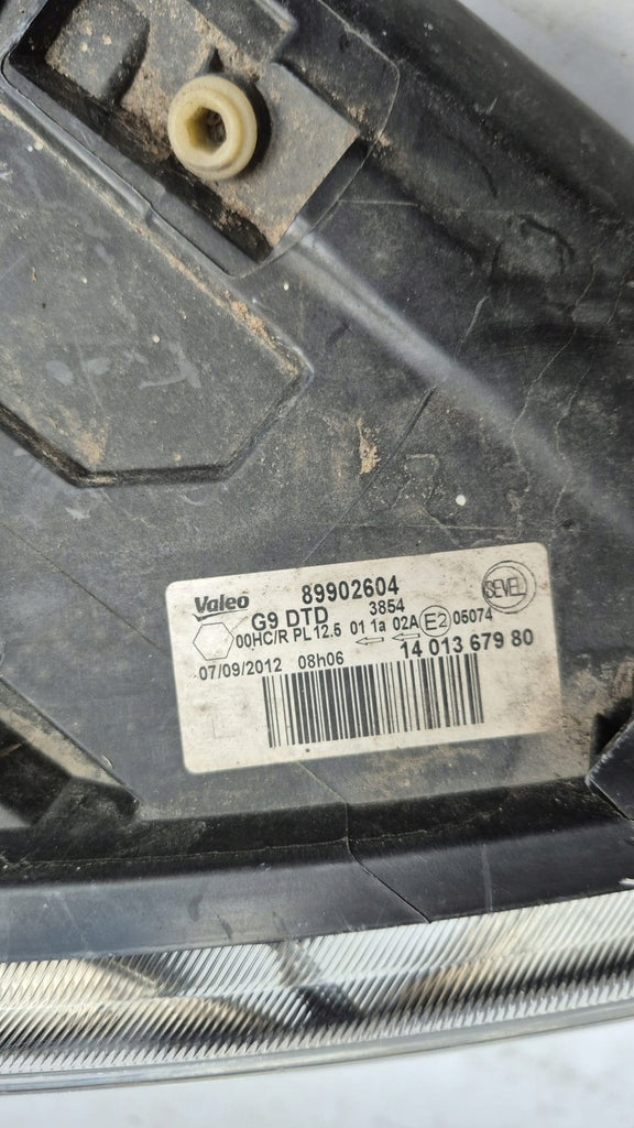 Frontscheinwerfer Citroën Jumpy 89902604 Rechts Scheinwerfer Headlight