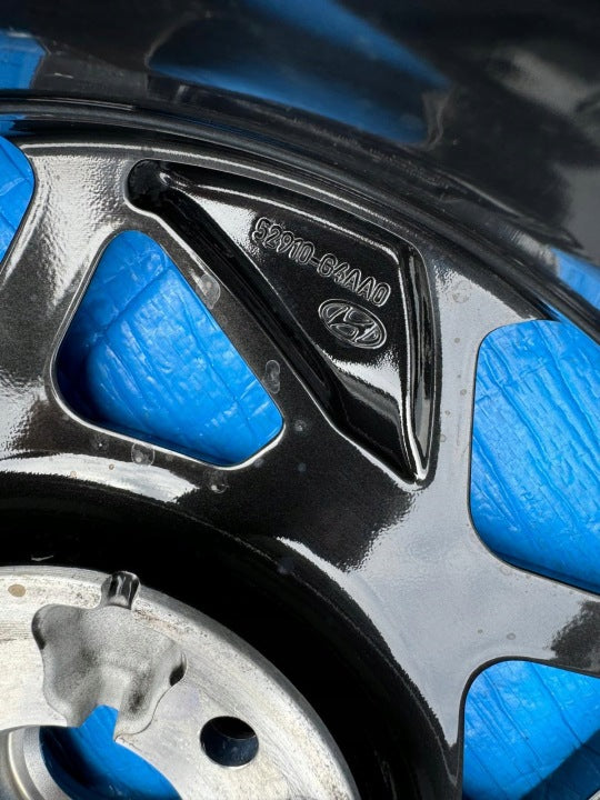 1x Alufelge 16 Zoll 6.5" 5x114.3 50ET Glanz Graphit 52910-G4AA0 Hyundai I30 Iii FEL1662894332ut