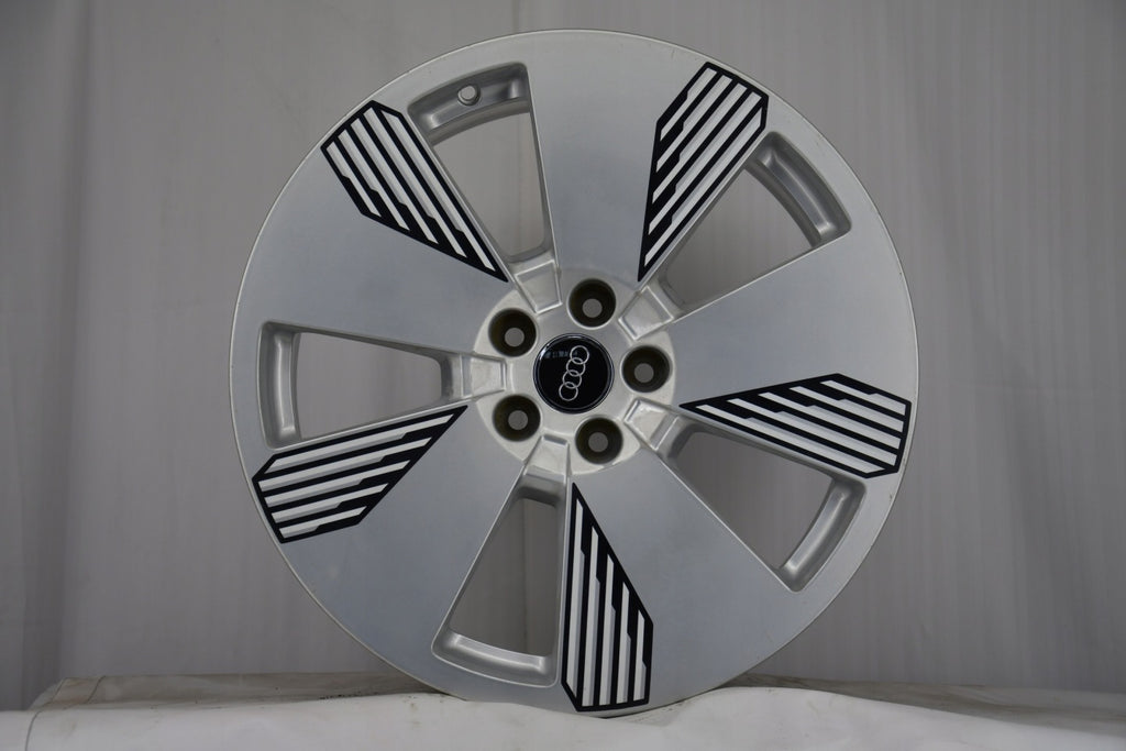 4x Alufelge 19 Zoll 8.0" 5x112 34ET Glanz Silber 4KE601025L Audi Rim Wheel FEL5170747607ey