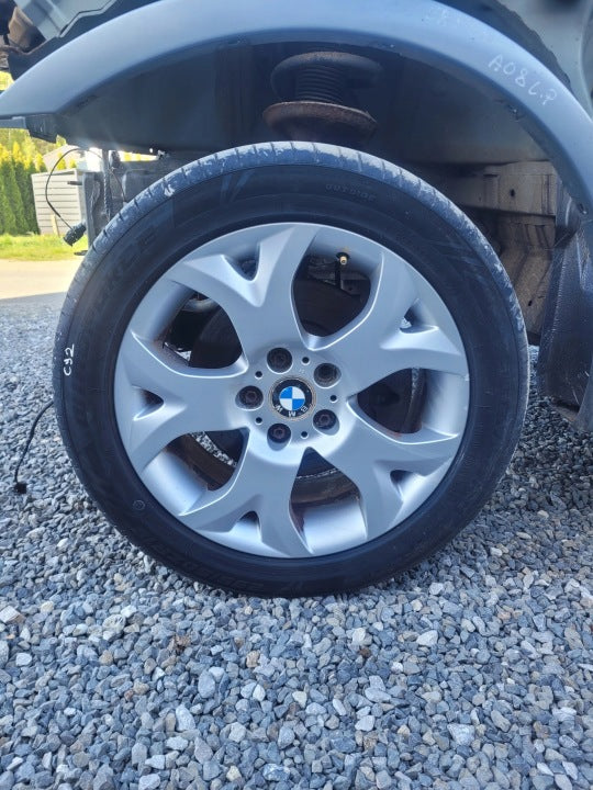 4x Alufelge 18 Zoll 8.0" 5x120 46ET Matt Silber BMW E83 Rim Wheel FEL9702328157sw