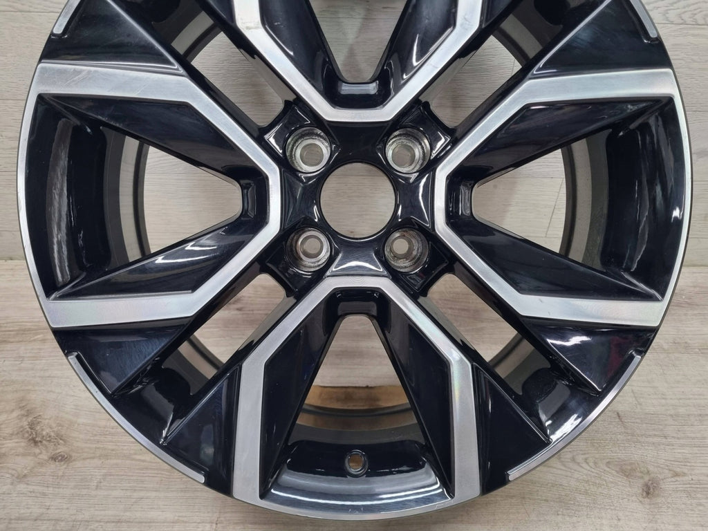 1x Alufelge 18 Zoll 6.5" 4x108 26ET Glanz Schwarz 9833485080 Citroën C4 Iii FEL6467025962oo