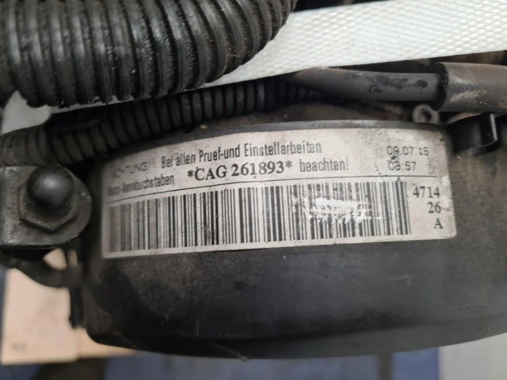 Motor Seat Exeo CAGA CJCA 2.0 TDI 143PS 105kW 260TKm 2009 Diesel Engine Komplett MOT6301829072hx
