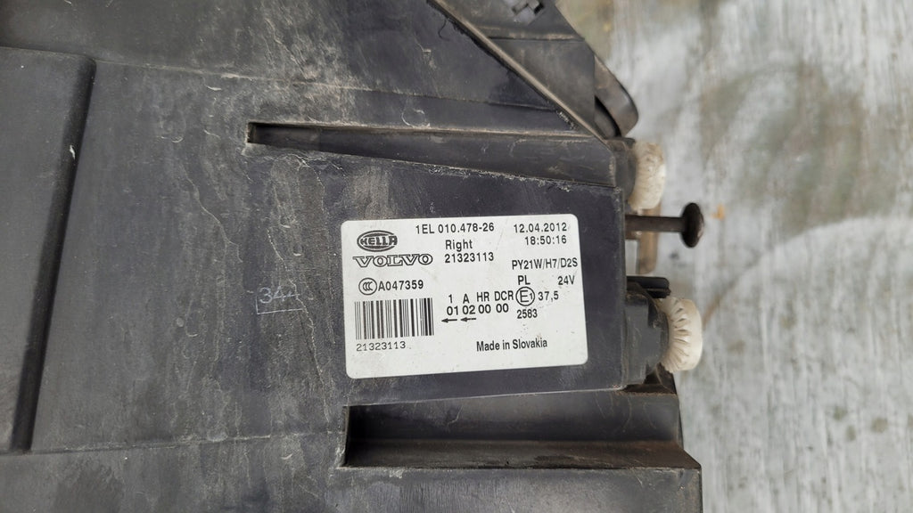 Frontscheinwerfer Volvo 21323113 Rechts Scheinwerfer Headlight SCH2376685437rf