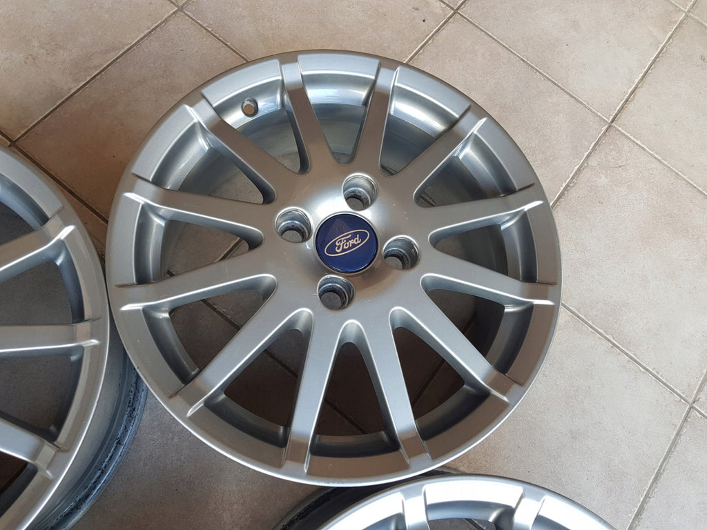 4x Alufelge 16 Zoll 6.0" 4x108 52 5ET Glanz Graphit 4S6J1007AA Ford Fiesta I FEL4162538156vf