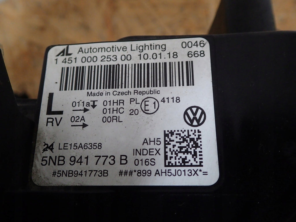 Frontscheinwerfer VW Tiguan 5NB941773B LED Links Scheinwerfer Headlight