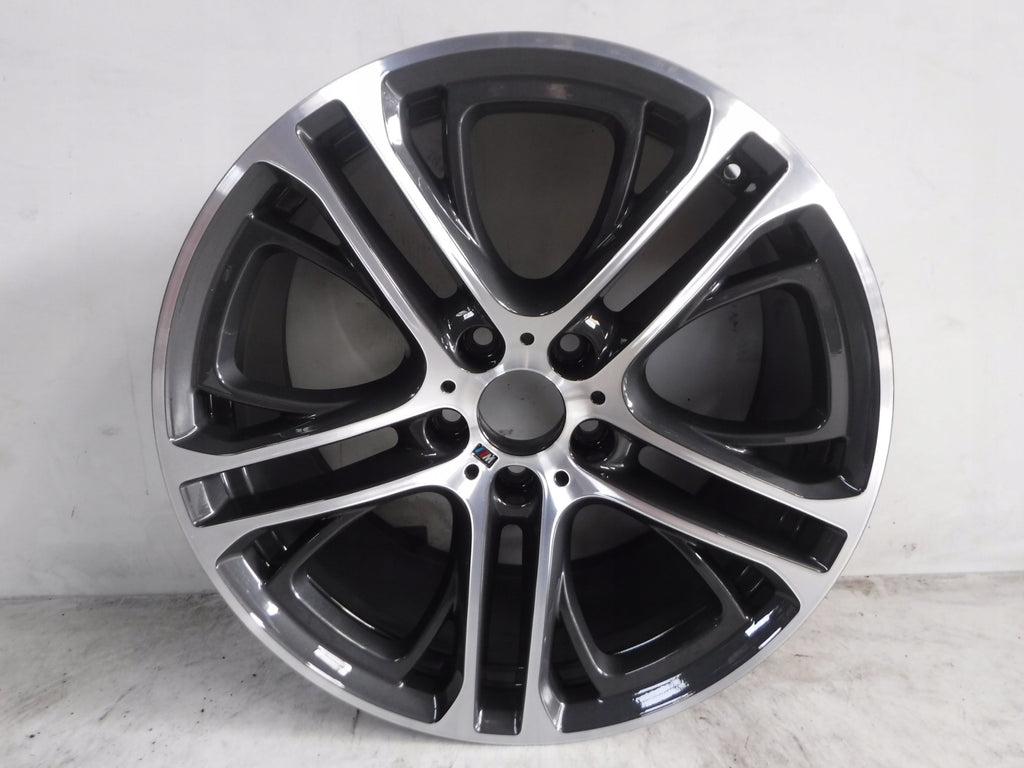 1x Alufelge 20 Zoll 10.0" 5x120 51ET Glanz Grau 6787583 BMW F26 X3 F25 Rim Wheel FEL6442157567sf
