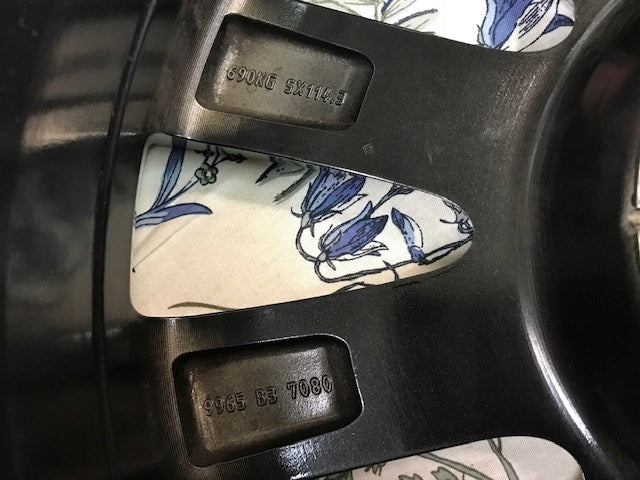 1x Alufelge 18 Zoll 7.0" 5x114.3 45ET Glanz Graphit 9965B37080 Mazda Rim Wheel FEL8481476116kq