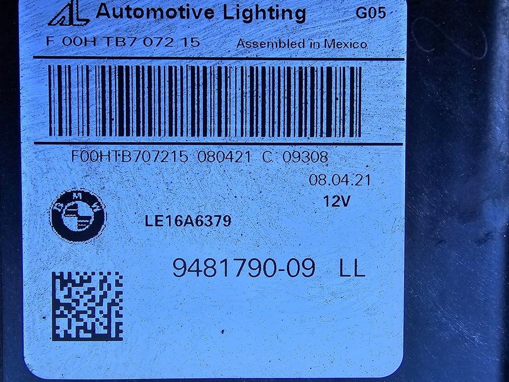 Frontscheinwerfer BMW X5 G05 9481790-09 Laser Rechts Scheinwerfer Headlight SCH6285143851ul