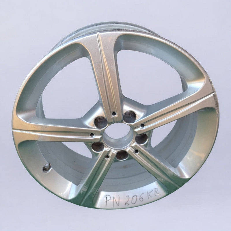 1x Alufelge 17 Zoll 6.5" 5x112 44ET Glanz Silber A1774011200 Mercedes-Benz W177