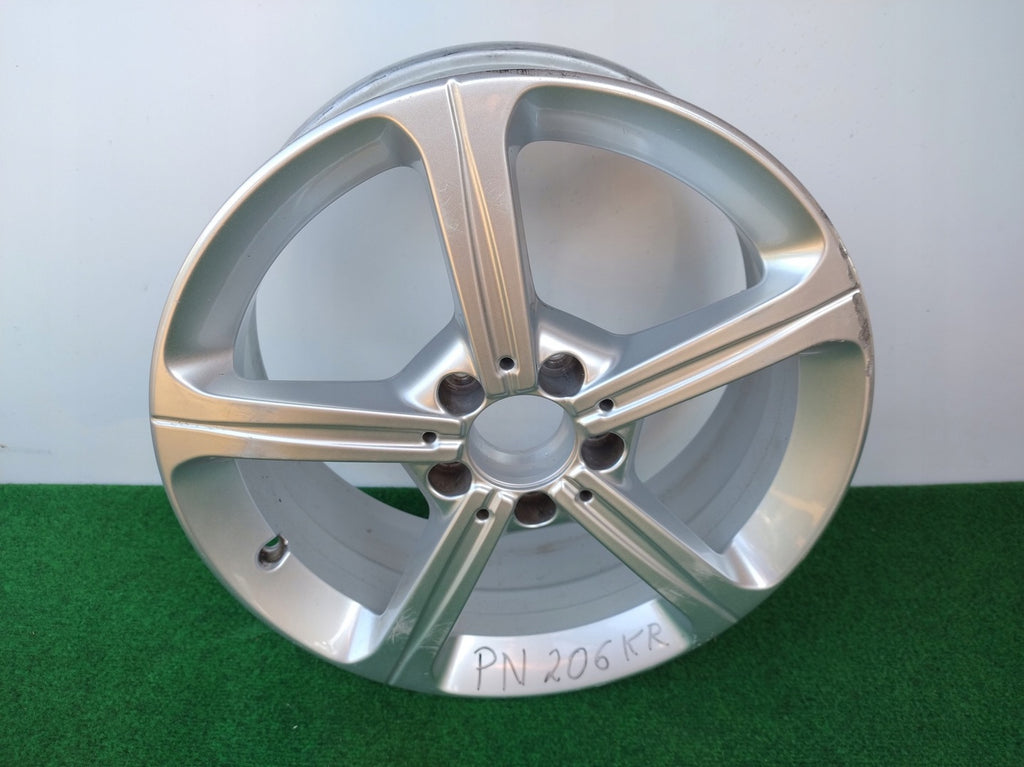 1x Alufelge 17 Zoll 6.5" 5x112 44ET Glanz Silber A1774011200 Mercedes-Benz W177