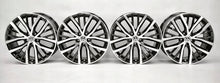 Load image into Gallery viewer, 4x Alufelge 17 Zoll 7.5" 5x100 44ET Glanz Schwarz 6C0601025K VW Polo Rim Wheel FEL1672899425mt