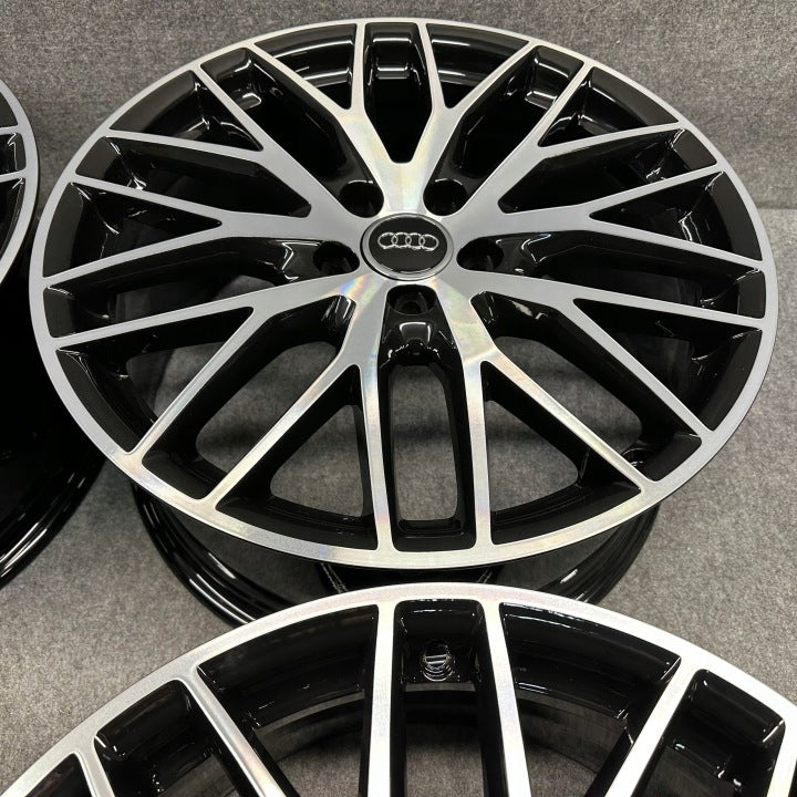 4x Alufelge 19 Zoll 8.5" 5x112 43ET Glanz Silber 4G9601025K Audi A6 C7 Rim Wheel FEL4601745443tx
