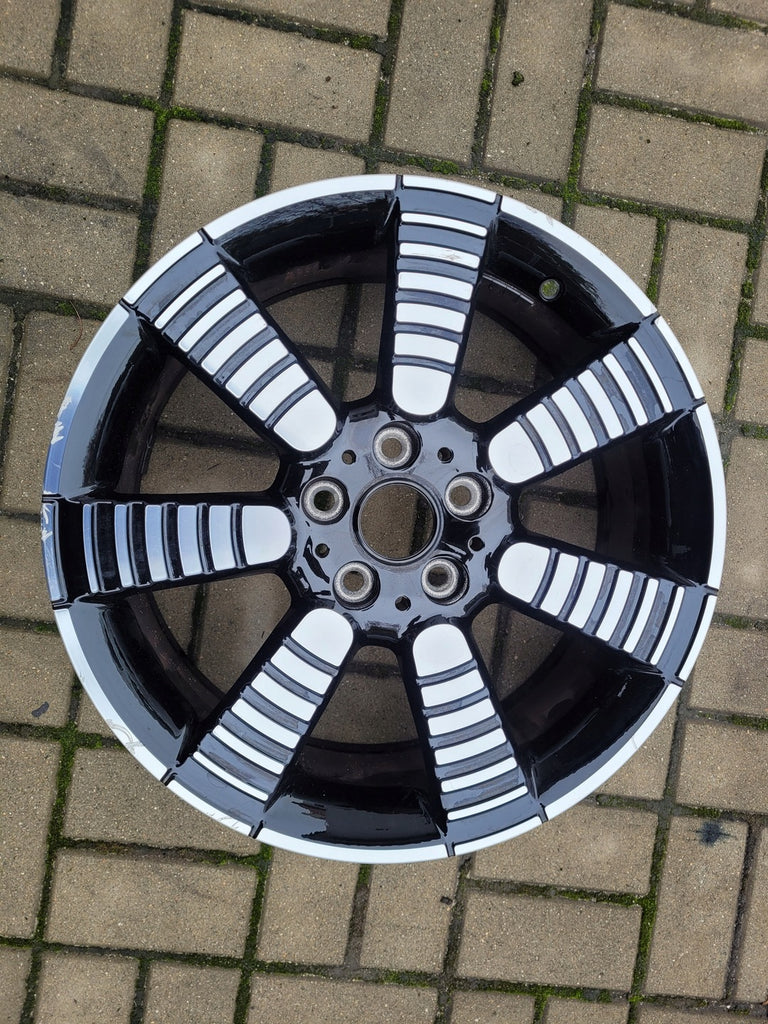 1x Alufelge 18 Zoll 7.0" 5x112 54ET Glanz Schwarz 6897988 Mini Rim Wheel