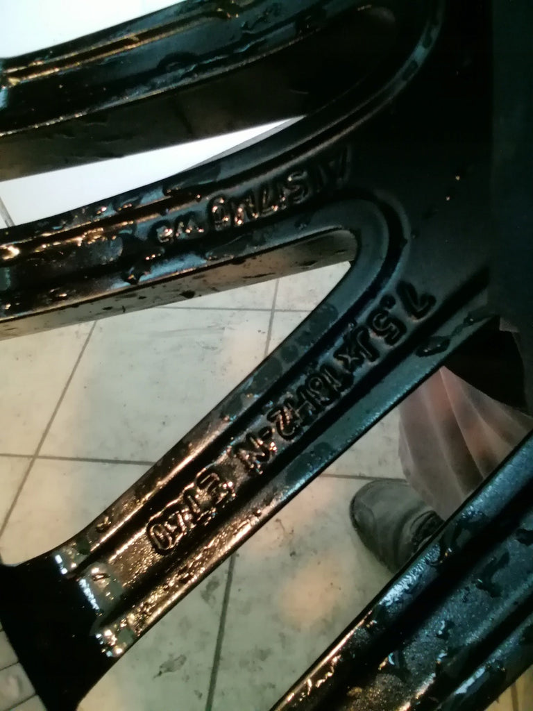 1x Alufelge 18 Zoll 7.5" 5x112 40ET Glanz Schwarz A2064014900 Mercedes-Benz Amg FEL7558539069al