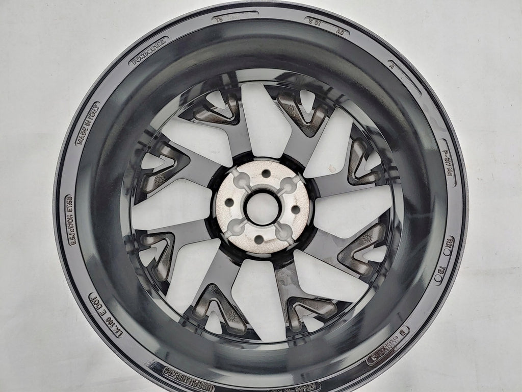 1x Alufelge 17 Zoll 6.5" 4x100 50ET Glanz Graphit KE409-5F210 Nissan Micra K14