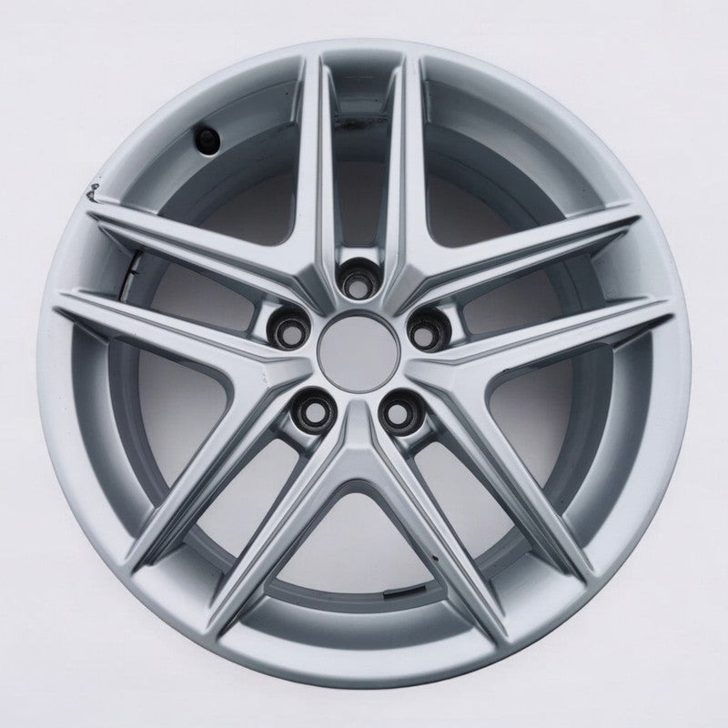 1x Alufelge 17 Zoll 6.5" 5x112 28ET Glanz Silber 8W9601025D Audi A4 Allroad B9