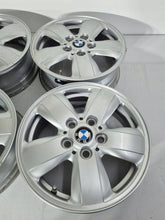 Laden Sie das Bild in den Galerie-Viewer, 4x Alufelge 15 Zoll 5.5" 5x112 46ET Glanz Silber 6855101 Mini Rim Wheel FEL1880901952yc