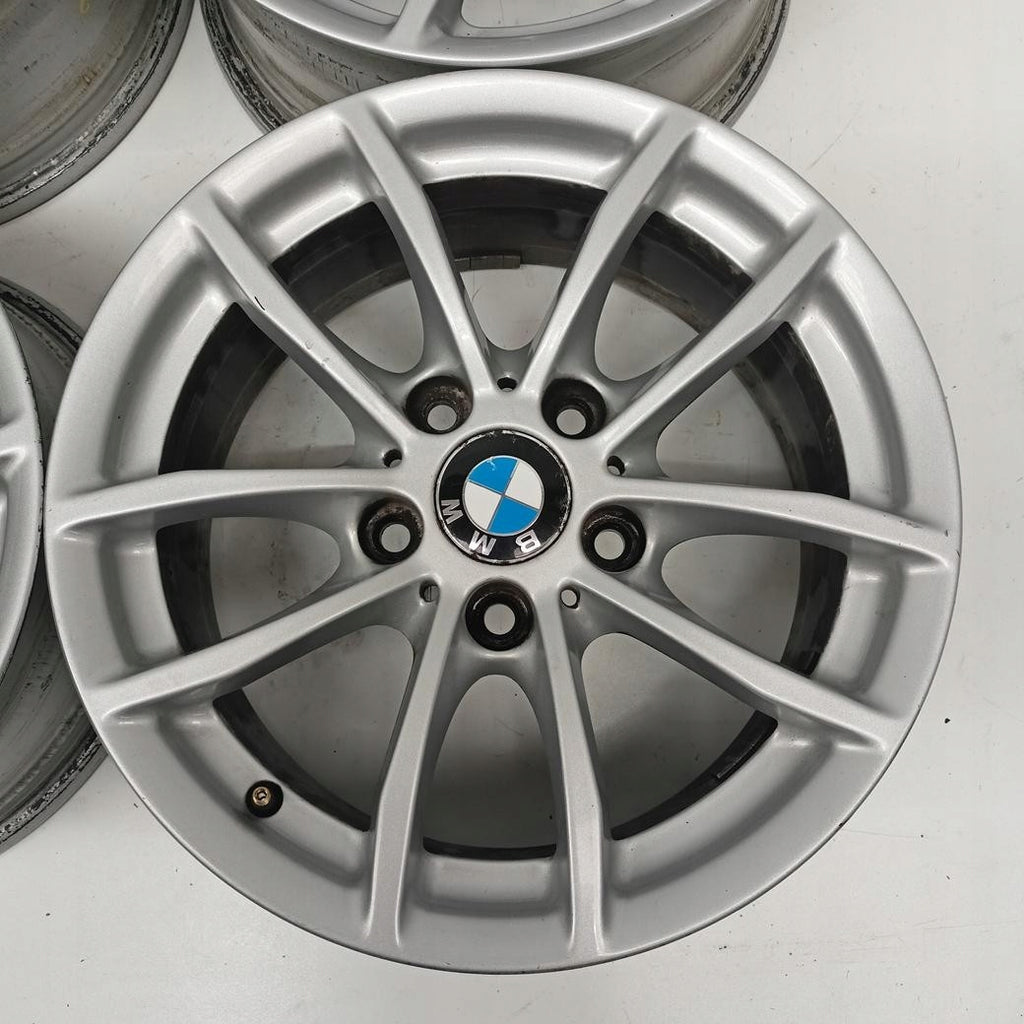 4x Alufelge 16 Zoll 7.0" 5x120 40ET Glanz Silber 6796202 BMW 2 F22 1 F21 F23 F20 FEL1725501212wl