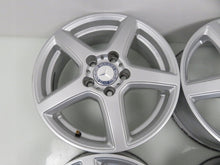 Laden Sie das Bild in den Galerie-Viewer, 4x Alufelge 16 Zoll 6.0" 5x112 46ET Glanz Silber KBA47330 Mercedes-Benz FEL5260434613nk