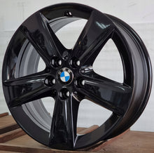 Load image into Gallery viewer, 1x Alufelge 17 Zoll 7.5" 5x120 54ET Schwarz 6855087 BMW 2 Active Tourer F45 F46 FEL4045222742rs