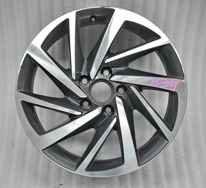 1x Alufelge 17 Zoll 7.0" 5x112 39ET 7N0601025AB Mg Sharan Rim Wheel FEL2405221130xs