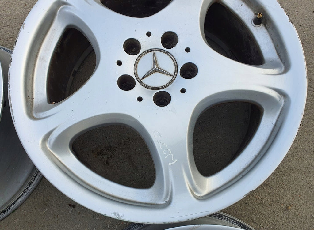 4x Alufelge 18 Zoll 8.0" 5x112 44ET 2204010302 Mercedes-Benz W220 Rim Wheel FEL7608526791tz