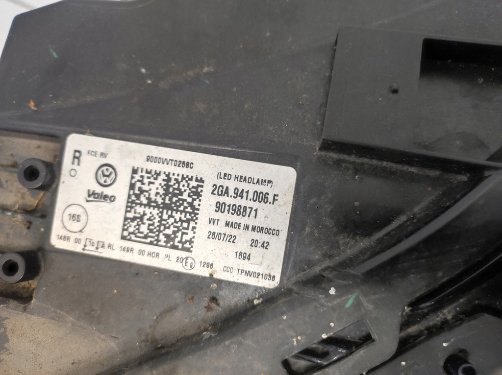 Frontscheinwerfer VW T-Roc Troc 2GA941006F Full LED Rechts Headlight
