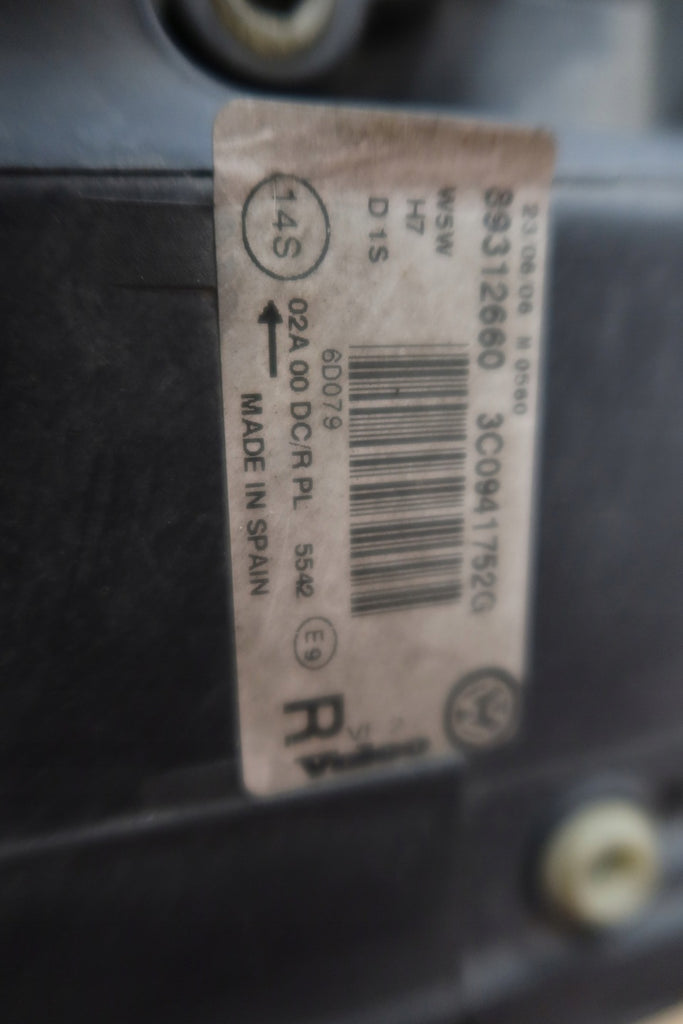 Frontscheinwerfer VW Passat 3C0941752G Xenon Rechts Scheinwerfer Headlight SCH8317160265qb