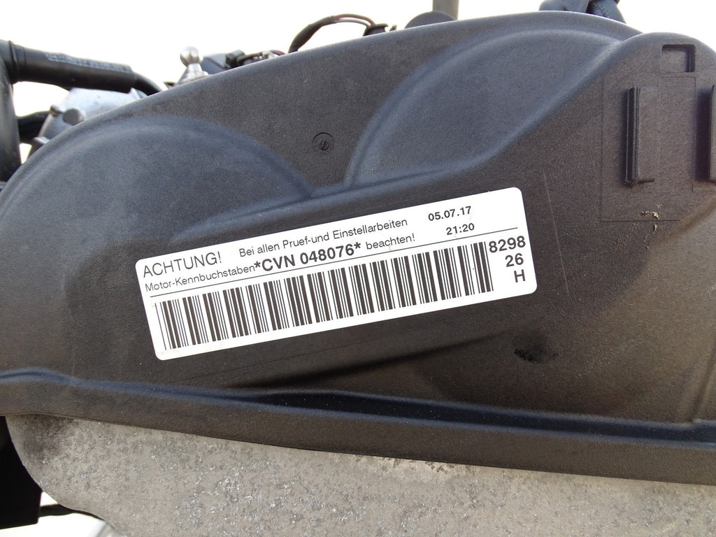 Motor Audi A4 B9 CVNA 1.4 TFSI 150PS 110kW 53TKm Benzin Engine Unkomplett