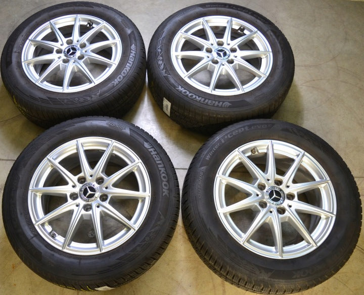 4x Alufelge 16 Zoll 6.5" 5x112 44ET Glanz Silber A1774011100 Mercedes-Benz W177 FEL6986794252fq