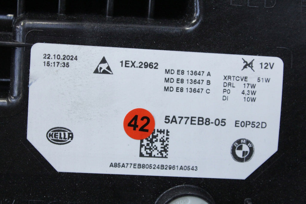 Frontscheinwerfer BMW 63115A77EB8 LED Rechts Scheinwerfer Headlight SCH2751028215oh