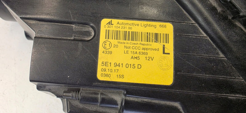 Frontscheinwerfer Skoda Octavia I 5E1941015D LED Links Scheinwerfer Headlight SCH7358573035xk
